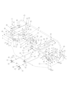 Control Assembly Diagram and Parts List for M60-KH (53AB5BDX150-27-HP)(2003) Cub Cadet Lawn Tractor